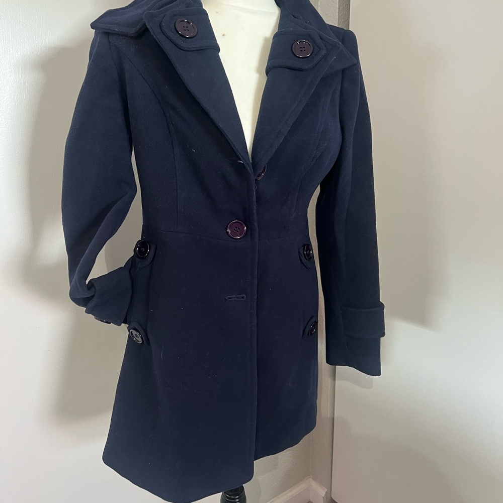 Paloma Wool Blue Blazer with Notched Lapels